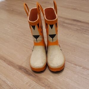 Cat & Jack Tiger Boots sz 12